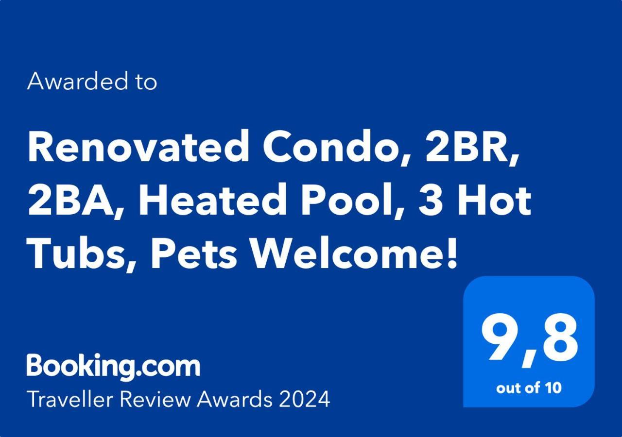 קאנמור Renovated Condo, 2Br, 2Ba, Heated Pool, 3 Hot Tubs, Pets Welcome! מראה חיצוני תמונה